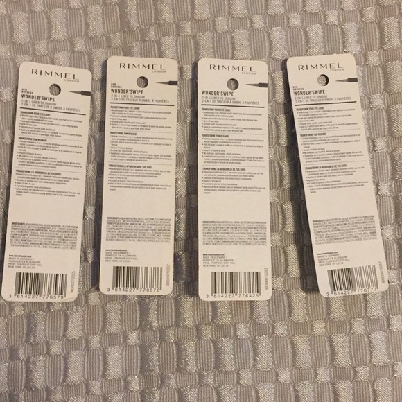 RIMMEL 2-1 LINNER TO SHADOW WONDER’ SWIPE  BUNDLE - Picture 2 of 8